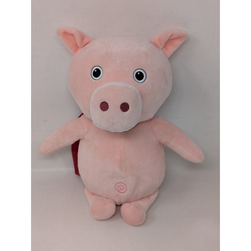 Little Baby Bum Nursery Rhyme Friends Pig Plush Musical Red Cape 2015 WORKING